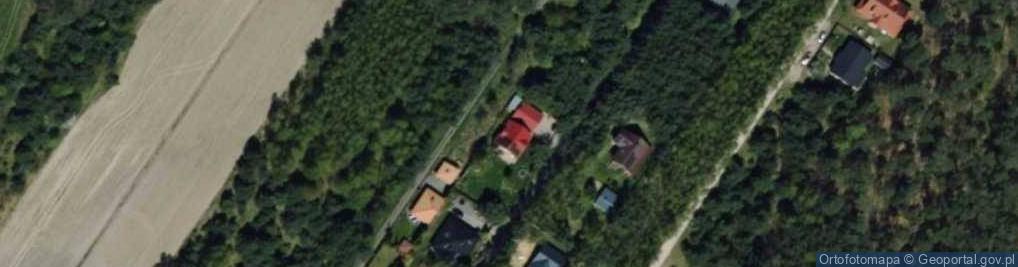 Zdjęcie satelitarne Księżycowa ul.