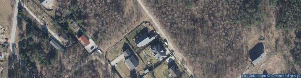 Zdjęcie satelitarne Księżycowa ul.