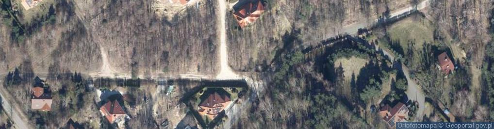 Zdjęcie satelitarne Księżycowa ul.