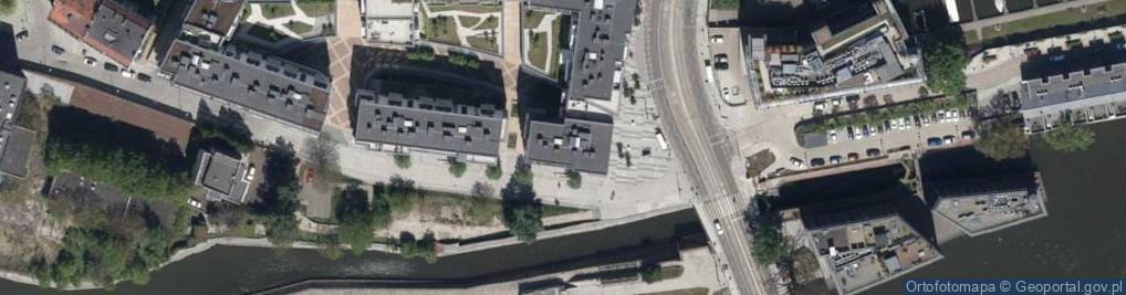 Zdjęcie satelitarne Księcia Witolda ul.