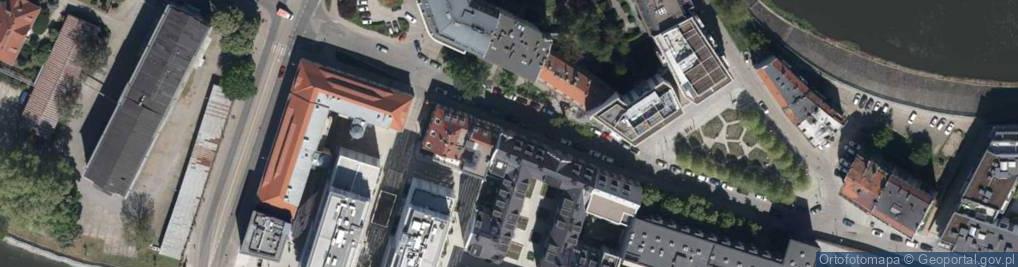 Zdjęcie satelitarne Księcia Witolda ul.