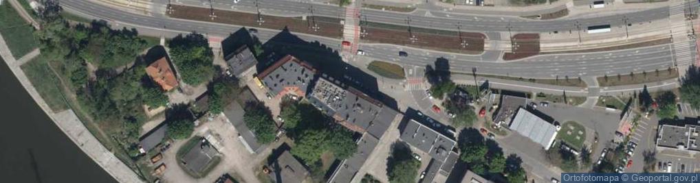 Zdjęcie satelitarne Księcia Witolda ul.