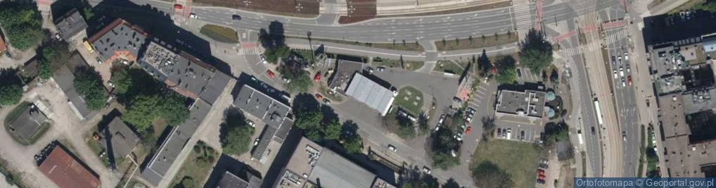 Zdjęcie satelitarne Księcia Witolda ul.