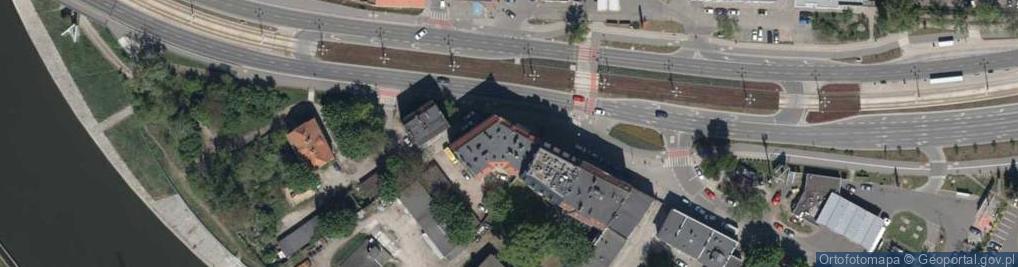 Zdjęcie satelitarne Księcia Witolda ul.