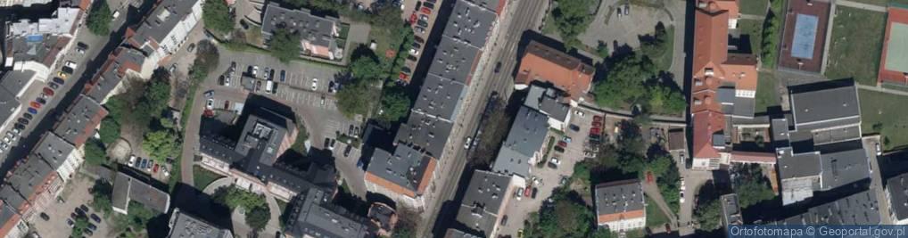 Zdjęcie satelitarne Księcia Józefa Poniatowskiego ul.