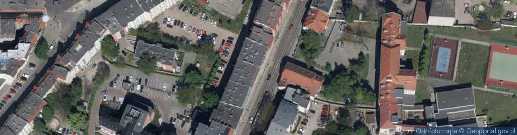 Zdjęcie satelitarne Księcia Józefa Poniatowskiego ul.