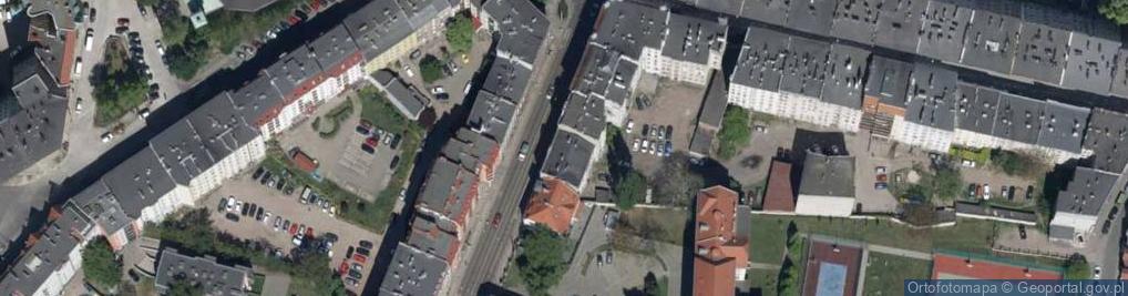 Zdjęcie satelitarne Księcia Józefa Poniatowskiego ul.