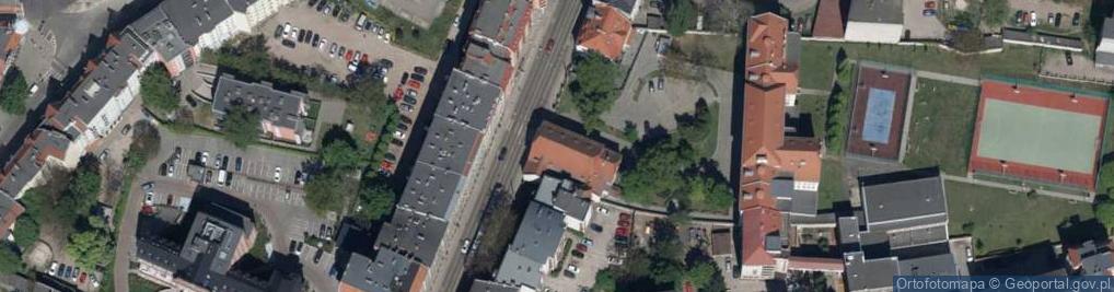 Zdjęcie satelitarne Księcia Józefa Poniatowskiego ul.