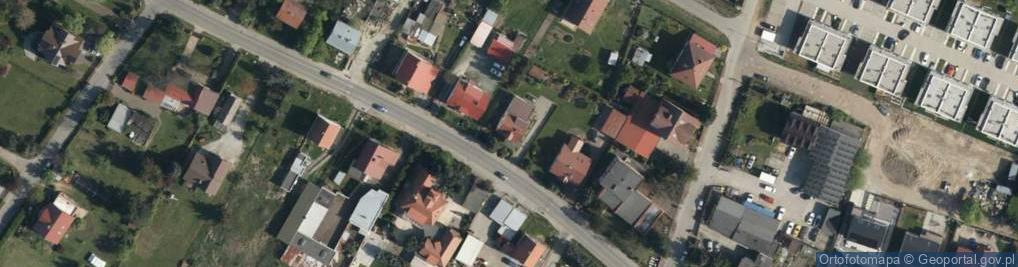 Zdjęcie satelitarne Księgarska ul.