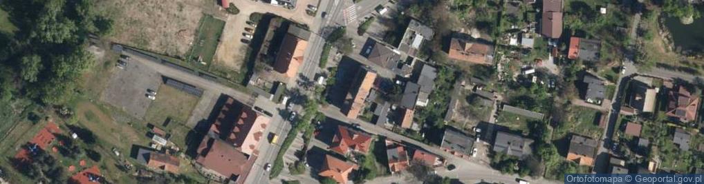 Zdjęcie satelitarne Księżycowa ul.