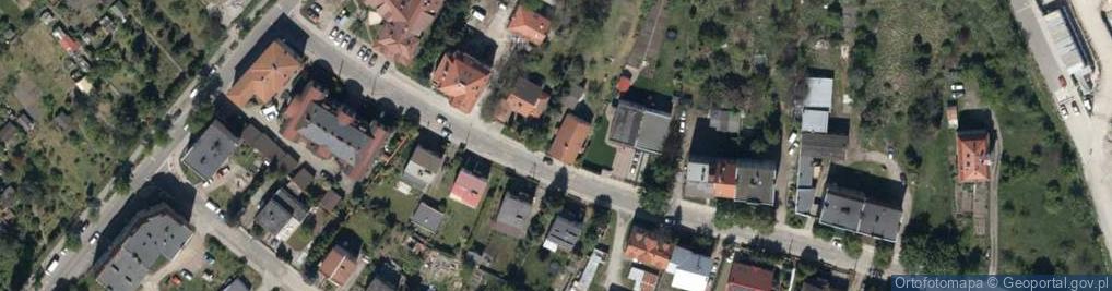 Zdjęcie satelitarne Księska ul.