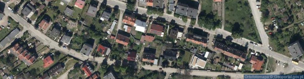 Zdjęcie satelitarne Księska ul.