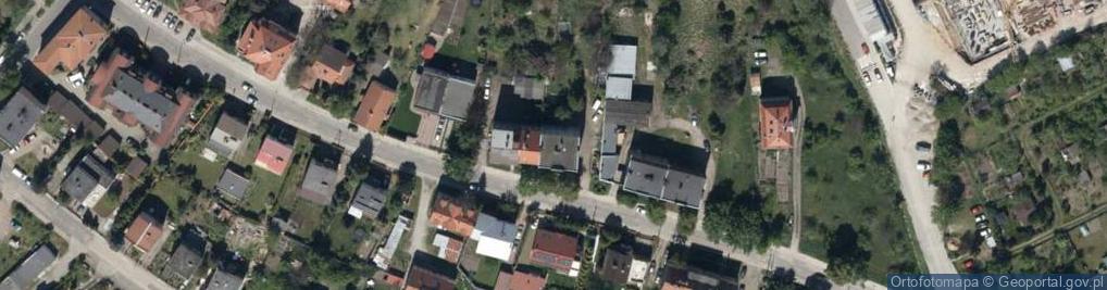 Zdjęcie satelitarne Księska ul.