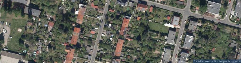 Zdjęcie satelitarne Księgowa ul.
