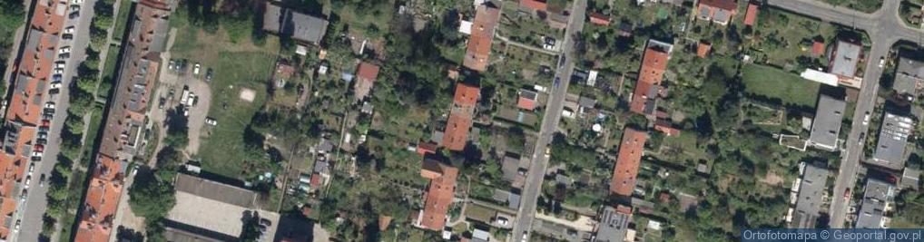 Zdjęcie satelitarne Księgowa ul.