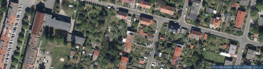 Zdjęcie satelitarne Księgowa ul.