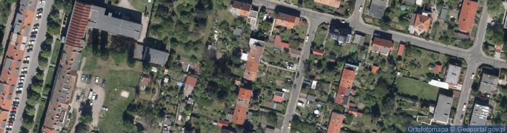 Zdjęcie satelitarne Księgowa ul.
