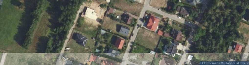 Zdjęcie satelitarne Księżycowa ul.