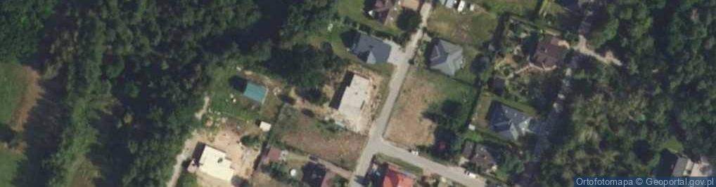 Zdjęcie satelitarne Księżycowa ul.