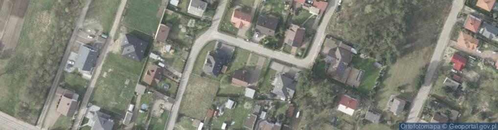 Zdjęcie satelitarne Księżycowa ul.