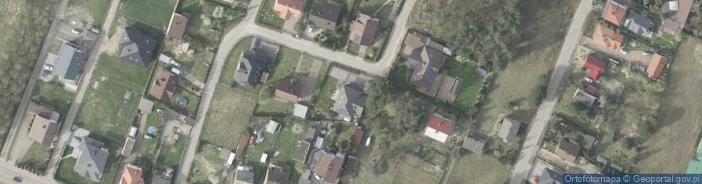 Zdjęcie satelitarne Księżycowa ul.