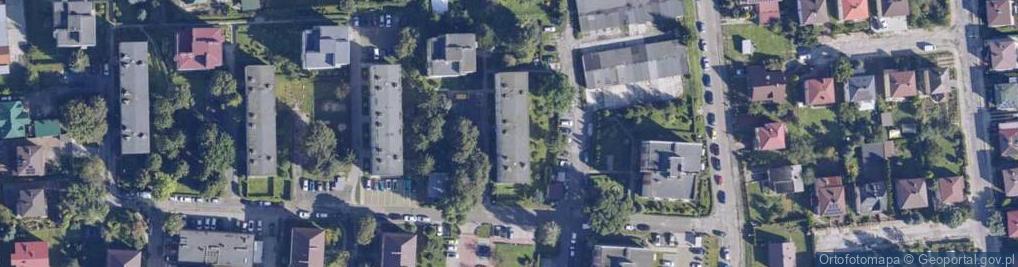 Zdjęcie satelitarne Księcia Józefa Poniatowskiego ul.