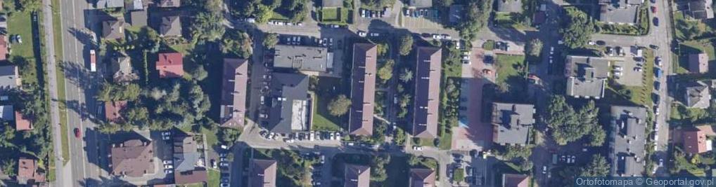 Zdjęcie satelitarne Księcia Józefa Poniatowskiego ul.