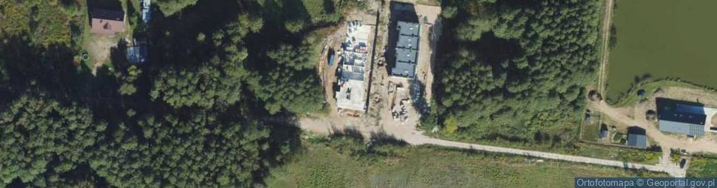 Zdjęcie satelitarne Książęca ul.