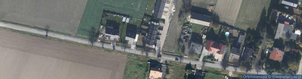 Zdjęcie satelitarne Księżycowa ul.