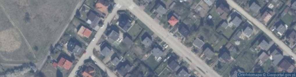 Zdjęcie satelitarne Książąt Pomorskich ul.