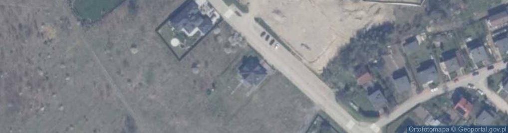 Zdjęcie satelitarne Książąt Pomorskich ul.