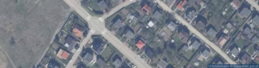 Zdjęcie satelitarne Książąt Pomorskich ul.