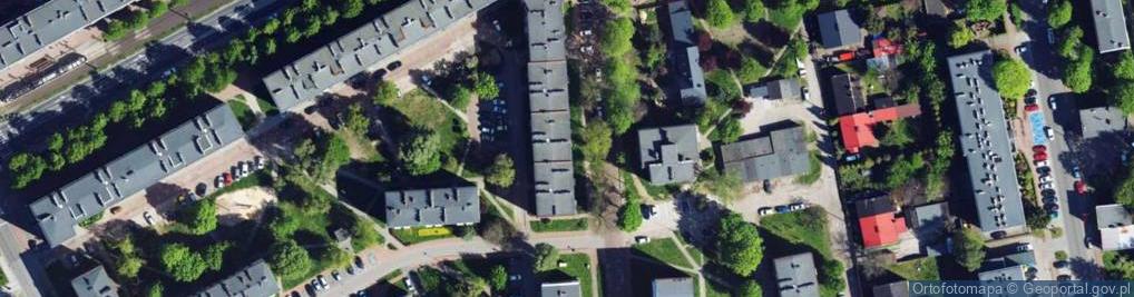 Zdjęcie satelitarne Kuncewiczowej Marii ul.