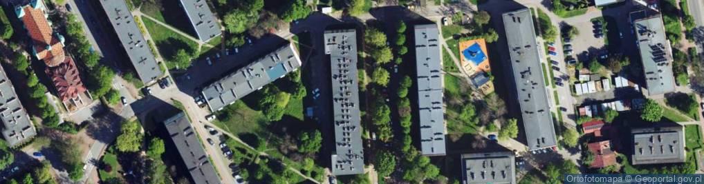 Zdjęcie satelitarne Kuncewiczowej Marii ul.