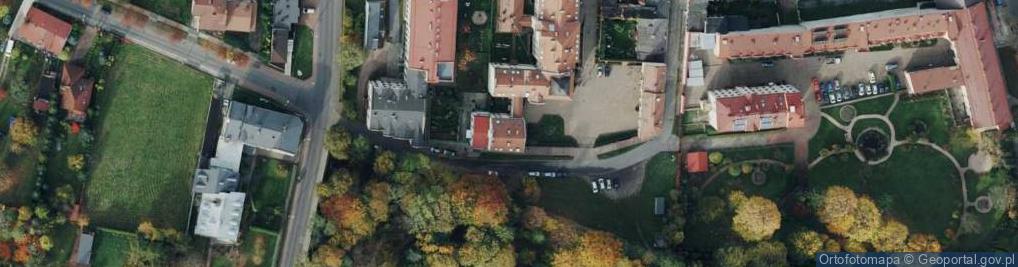 Zdjęcie satelitarne Kubiny Teodora, ks. bp. ul.