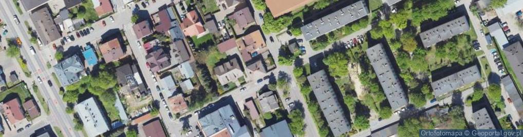 Zdjęcie satelitarne Kuśnierska ul.