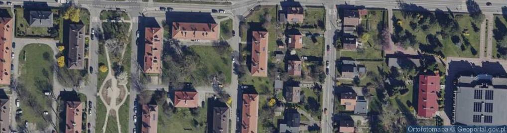 Zdjęcie satelitarne Kunickiego Stanisława ul.