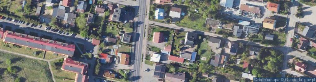 Zdjęcie satelitarne Kutnowska ul.