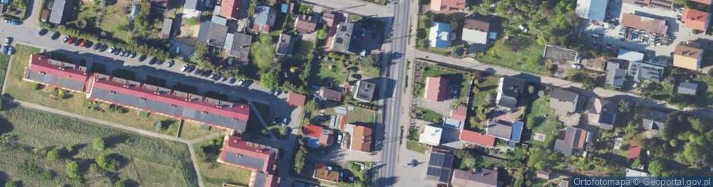 Zdjęcie satelitarne Kutnowska ul.