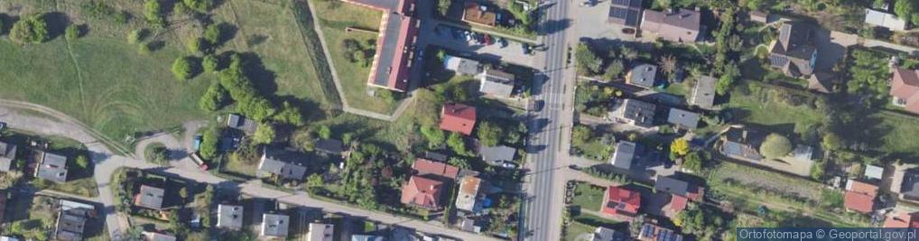 Zdjęcie satelitarne Kutnowska ul.