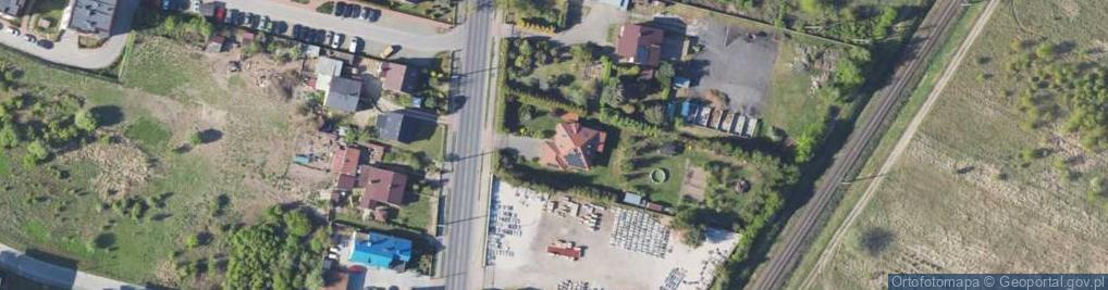 Zdjęcie satelitarne Kutnowska ul.