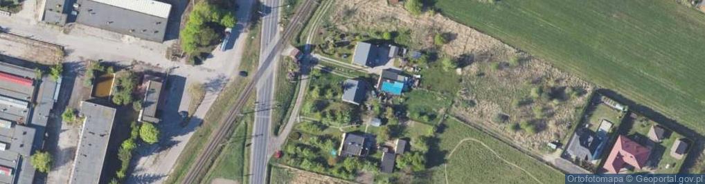 Zdjęcie satelitarne Kutnowska ul.