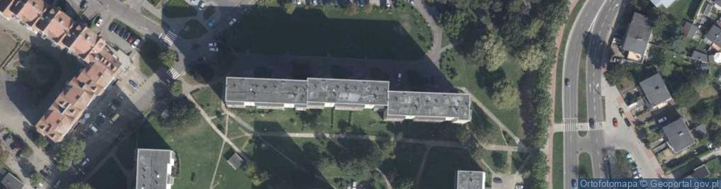 Zdjęcie satelitarne Kupiecka ul.