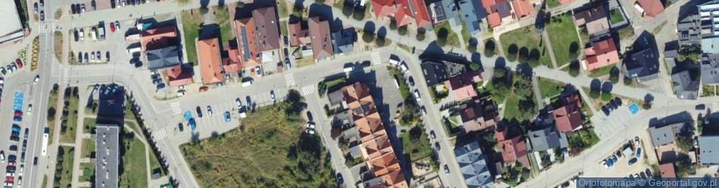 Zdjęcie satelitarne Kupiecka ul.