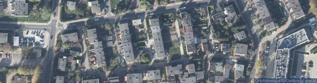Zdjęcie satelitarne Kujawska ul.