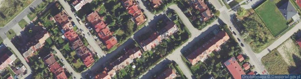 Zdjęcie satelitarne Kutrowa ul.