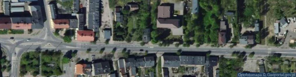 Zdjęcie satelitarne Kutnowska ul.