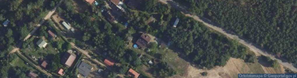 Zdjęcie satelitarne Kuligów ul.