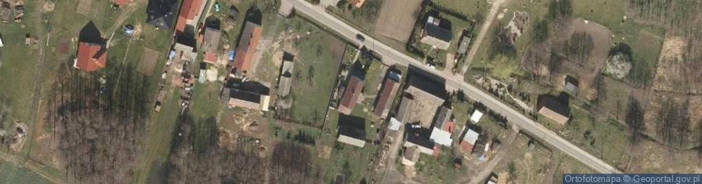 Zdjęcie satelitarne Kurów Mały ul.