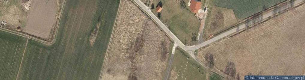 Zdjęcie satelitarne Kurów Mały ul.